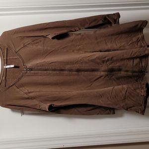 Mür Mür Large Brown Tunic with See-Thru Panels